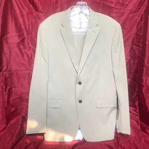 Calvin Klein men’s pinstripe suit
